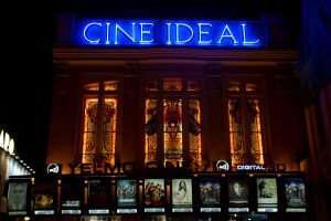 exterior of cine ideal madrid