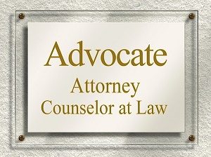 sign on door lawyer