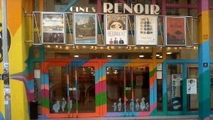 entrance of Cine Renoir Madrid