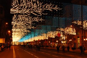 decorations streets of madrid