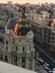 main street in madrid