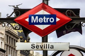 metro station sevilla in madrid