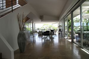 large hall leading to living room