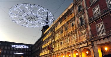 NIGHT SHOT IN SPAIN, MADRID