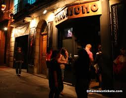 Flamenco dance Madrid caramomo tablao bar