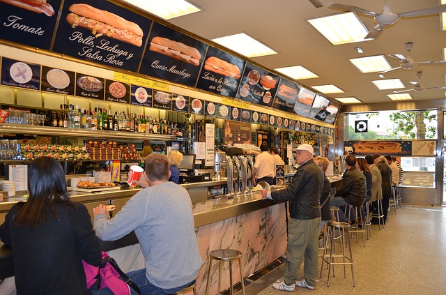 bar with bocadillos in madrid