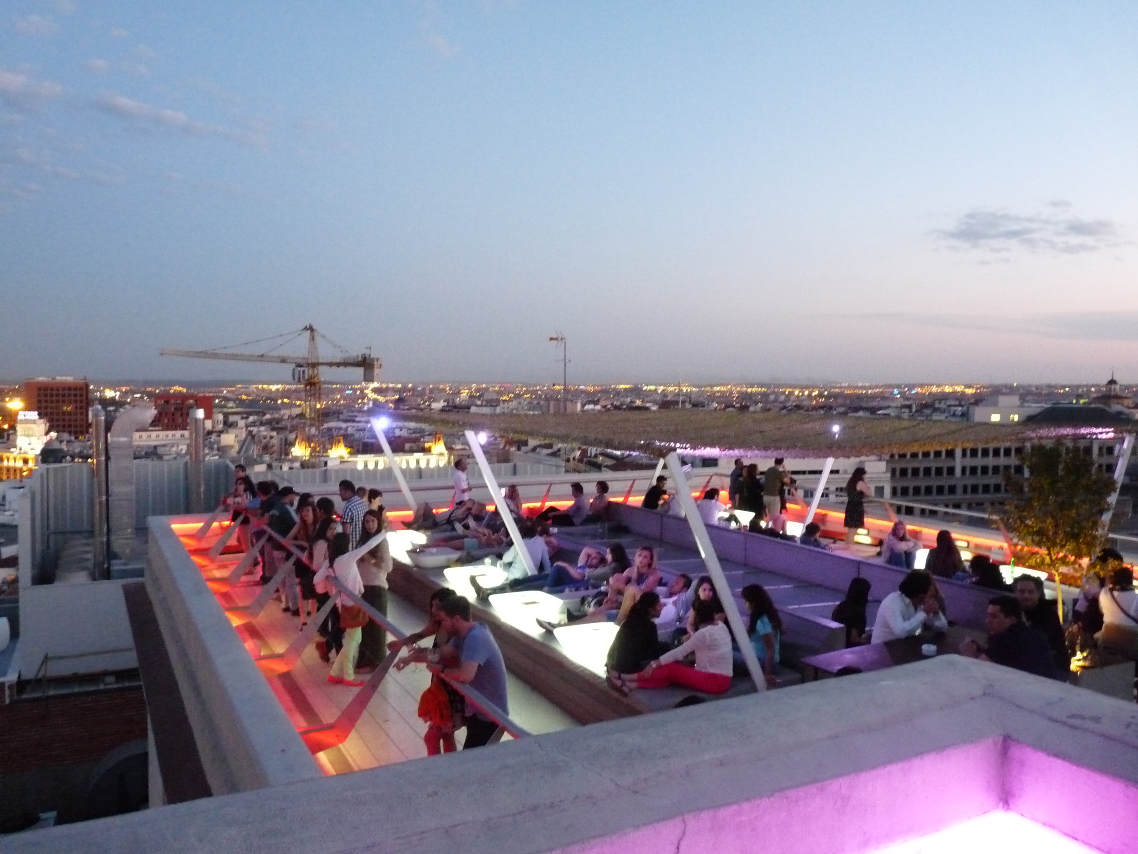 Gourmet Experience - Rooftop bar in Madrid