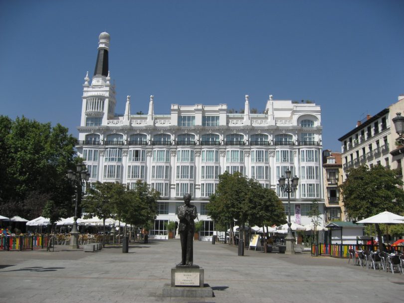 Plaza de Santa Ana in Madrid