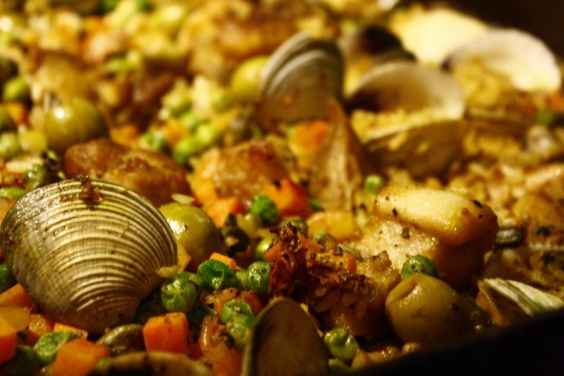 seafood paella