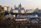 view of skyline madrid