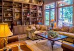 rustic living room