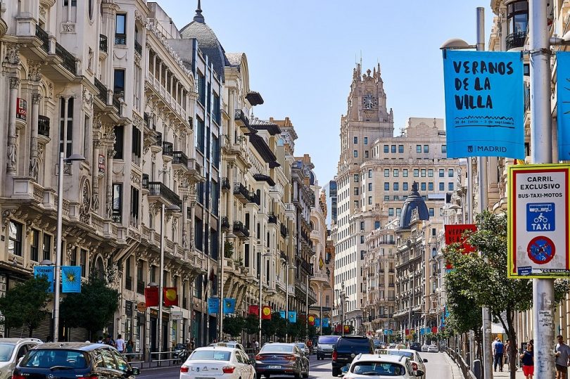 gran via in madrid