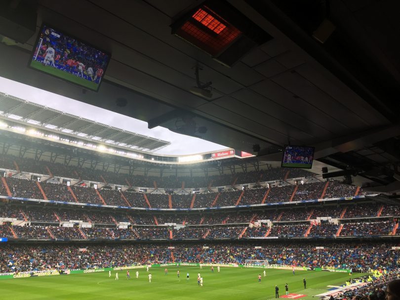 bernabeu stadium in madrid