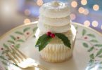 christmas dessert with merengue