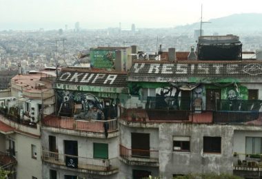 roof of house with squatters