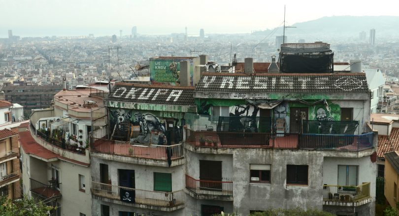 roof of house with squatters